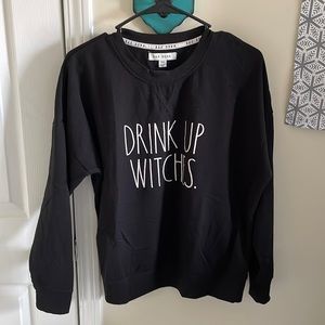 “Drink up witches” Rae Dunn Pullover